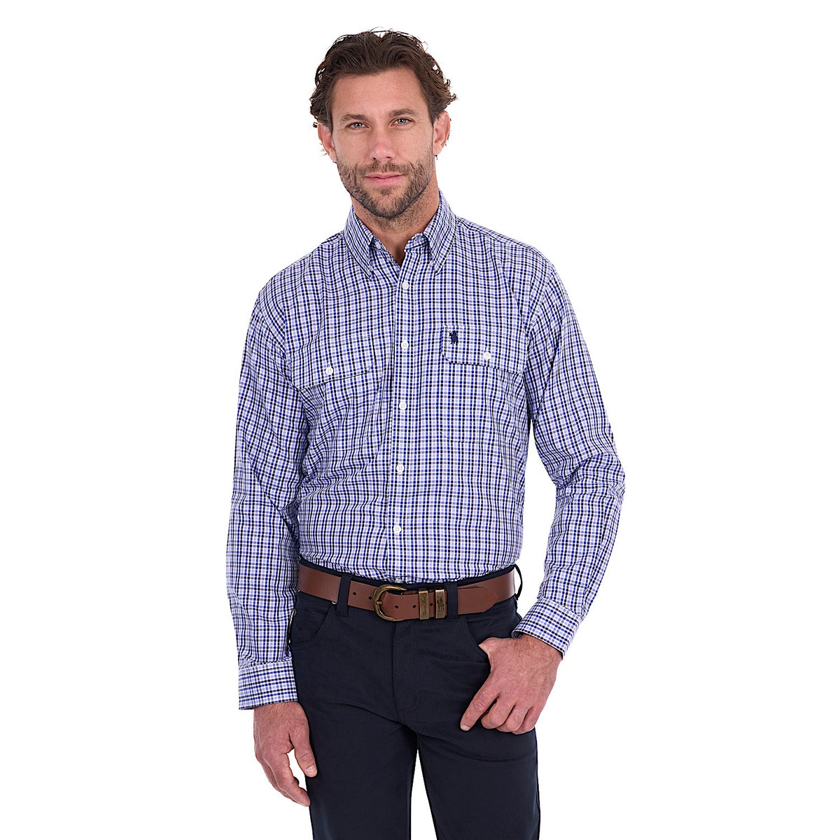 Thomas Cook Men's Wentworth Shirt - Navy/Blue