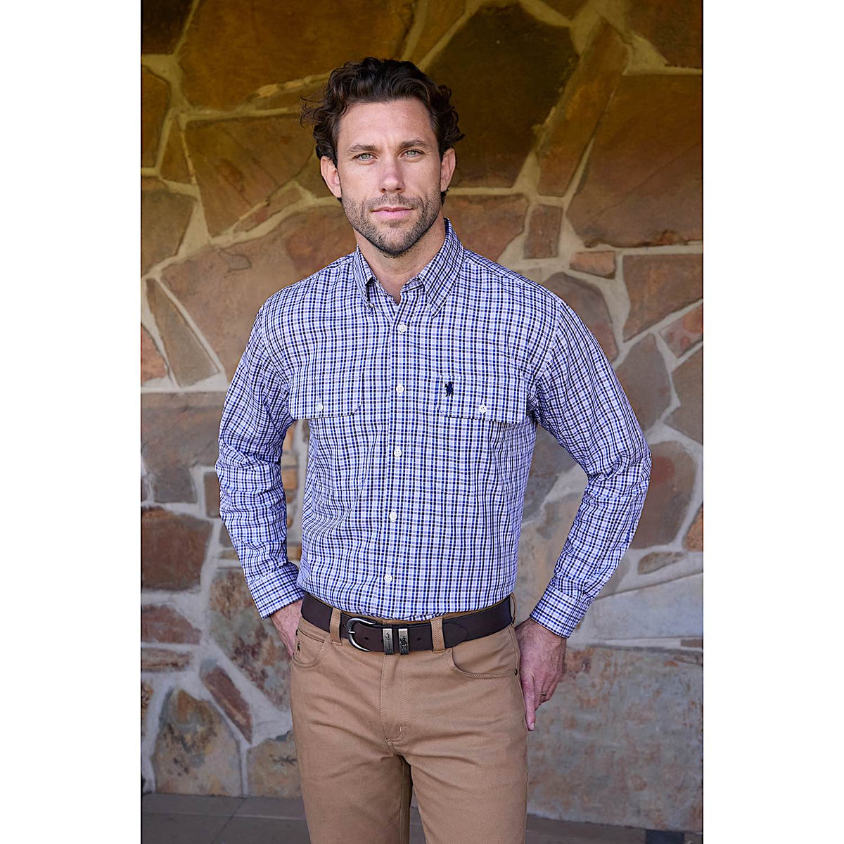 Thomas Cook Men's Wentworth Shirt - Navy/Blue