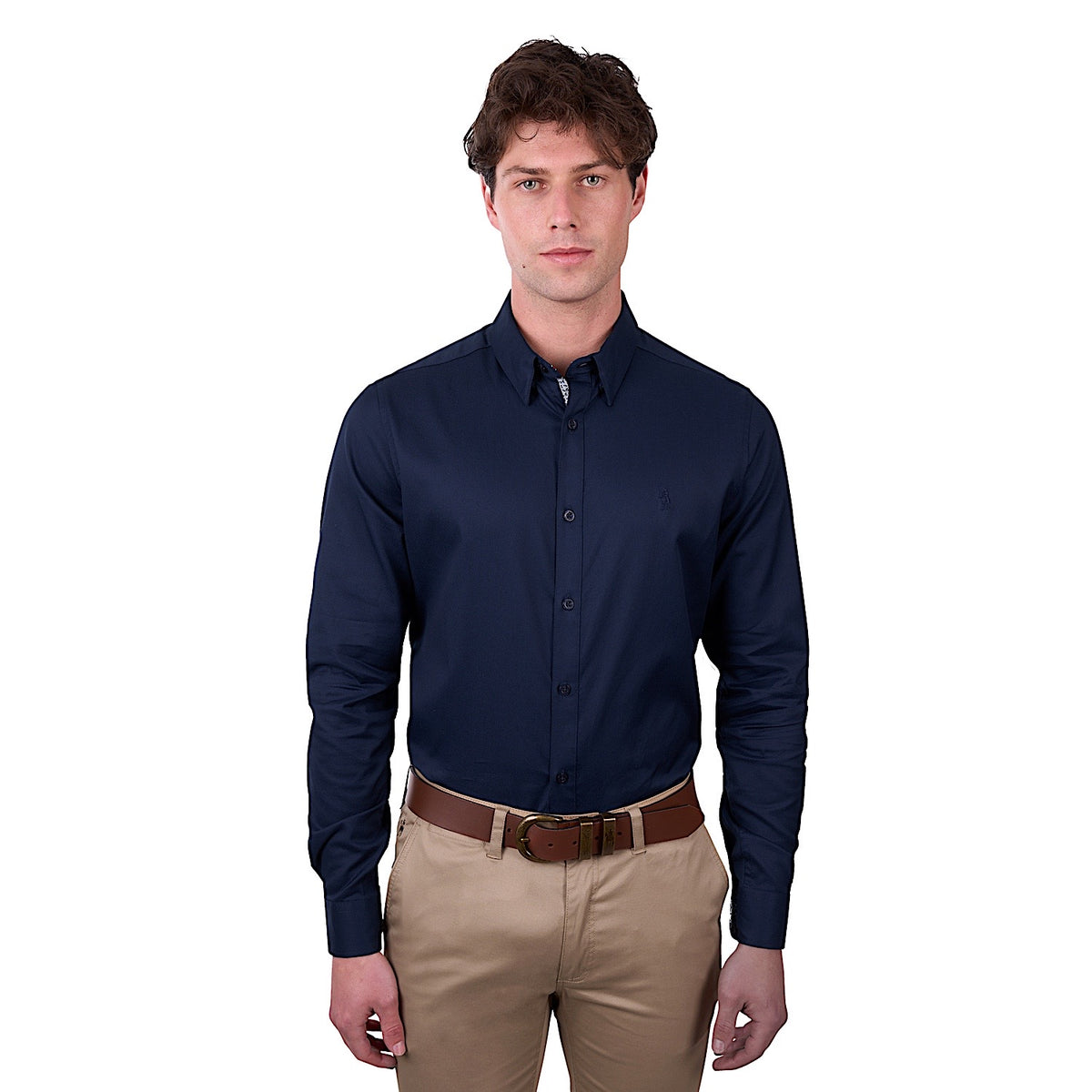Thomas Cook Men's Callum Tailored Shirt - Navy