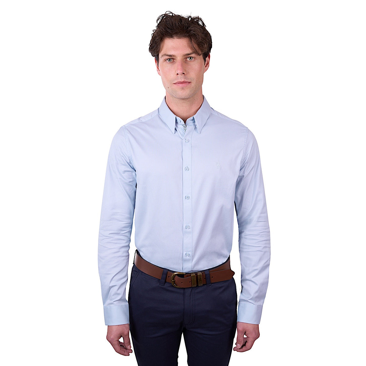 Thomas Cook Men's Callum Tailored Shirt - Light Blue