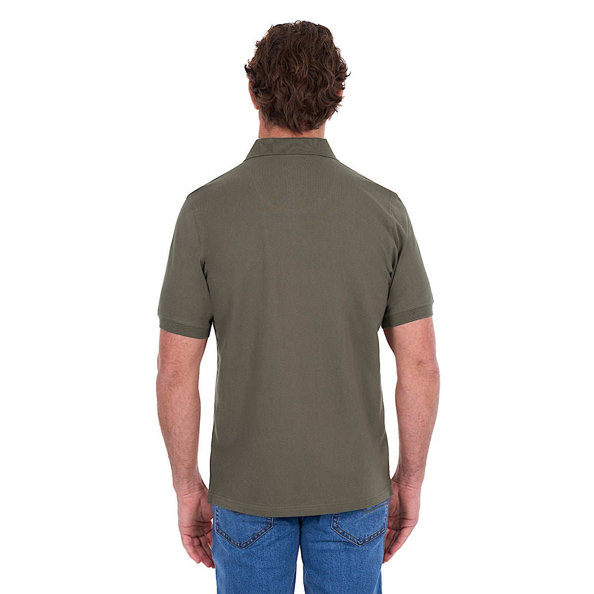 Thomas Cook Men's Tailored Polo - Military