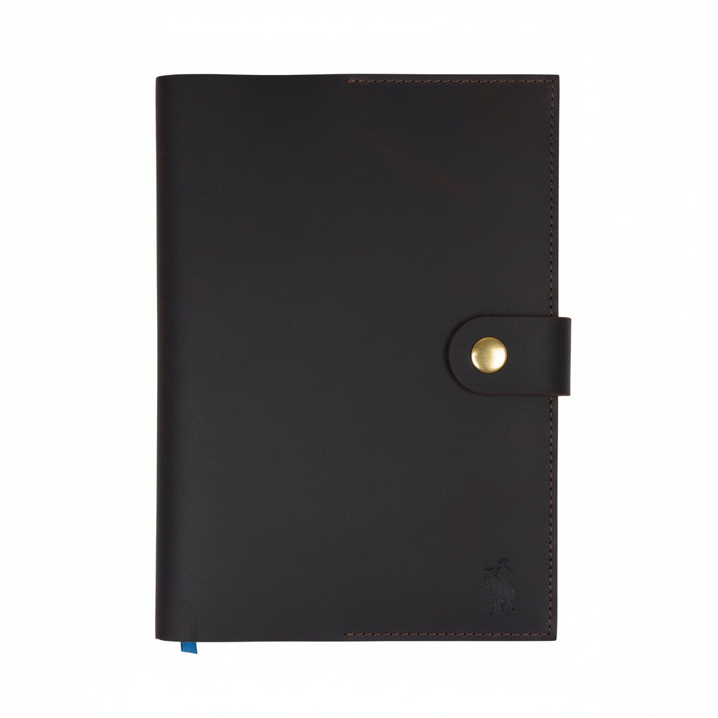 Thomas Cook Leather Notebook - Dark Tan