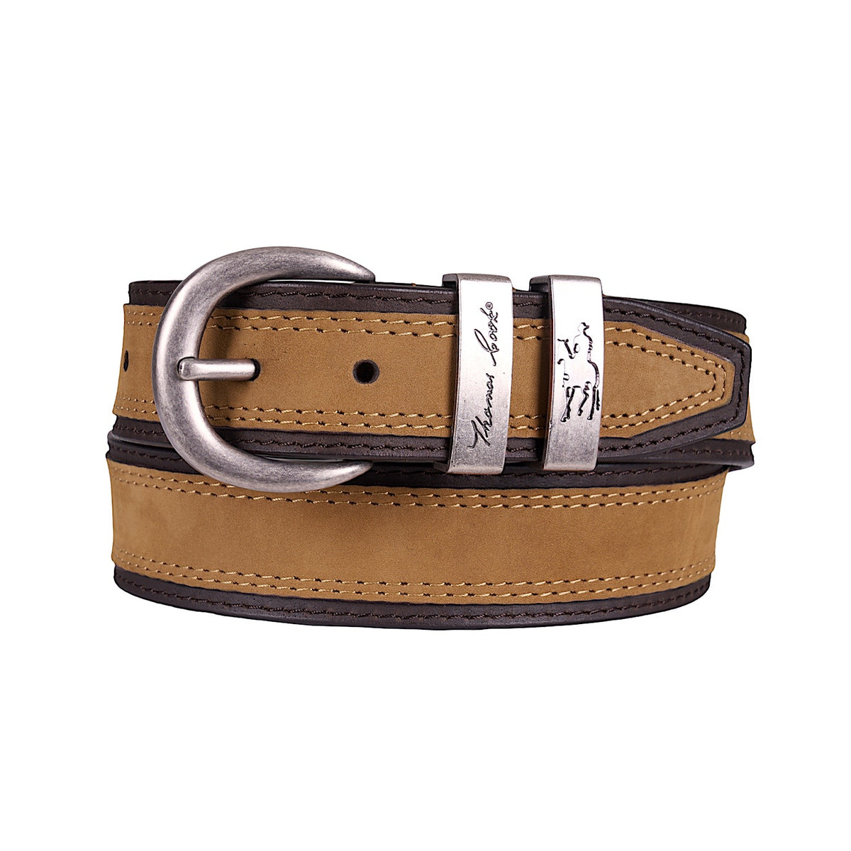 Thomas Cook Stanley Belt - Camel/Chocolate