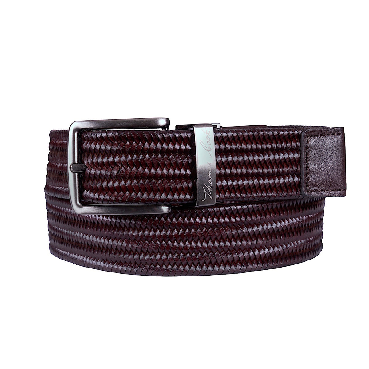 Thomas Cook Chandler Reversible Belt - Chocolate/Tan