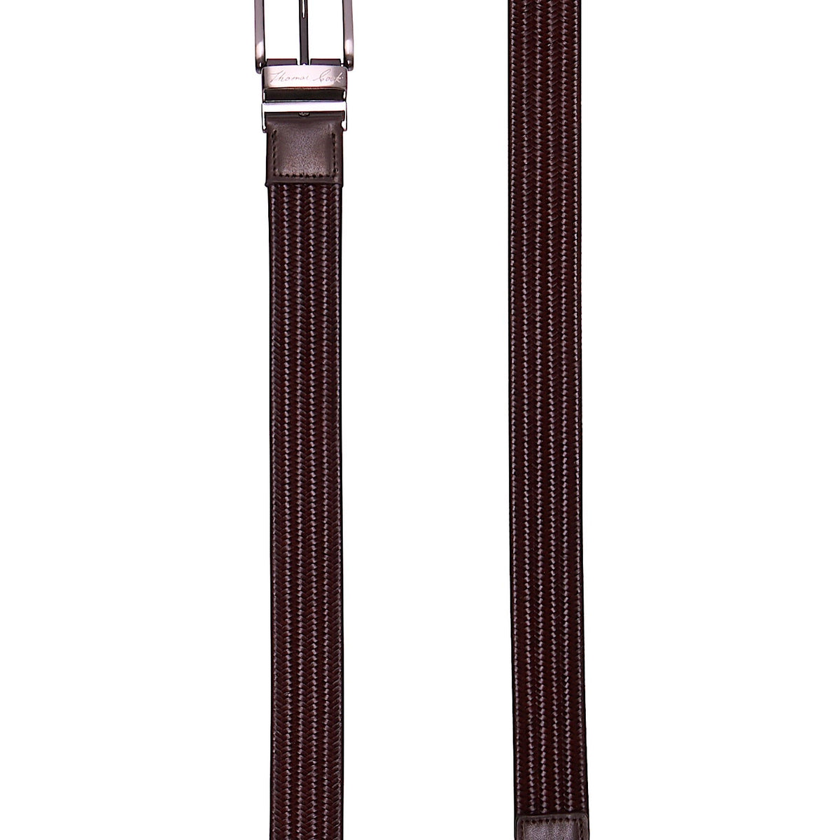 Thomas Cook Chandler Reversible Belt - Chocolate/Tan