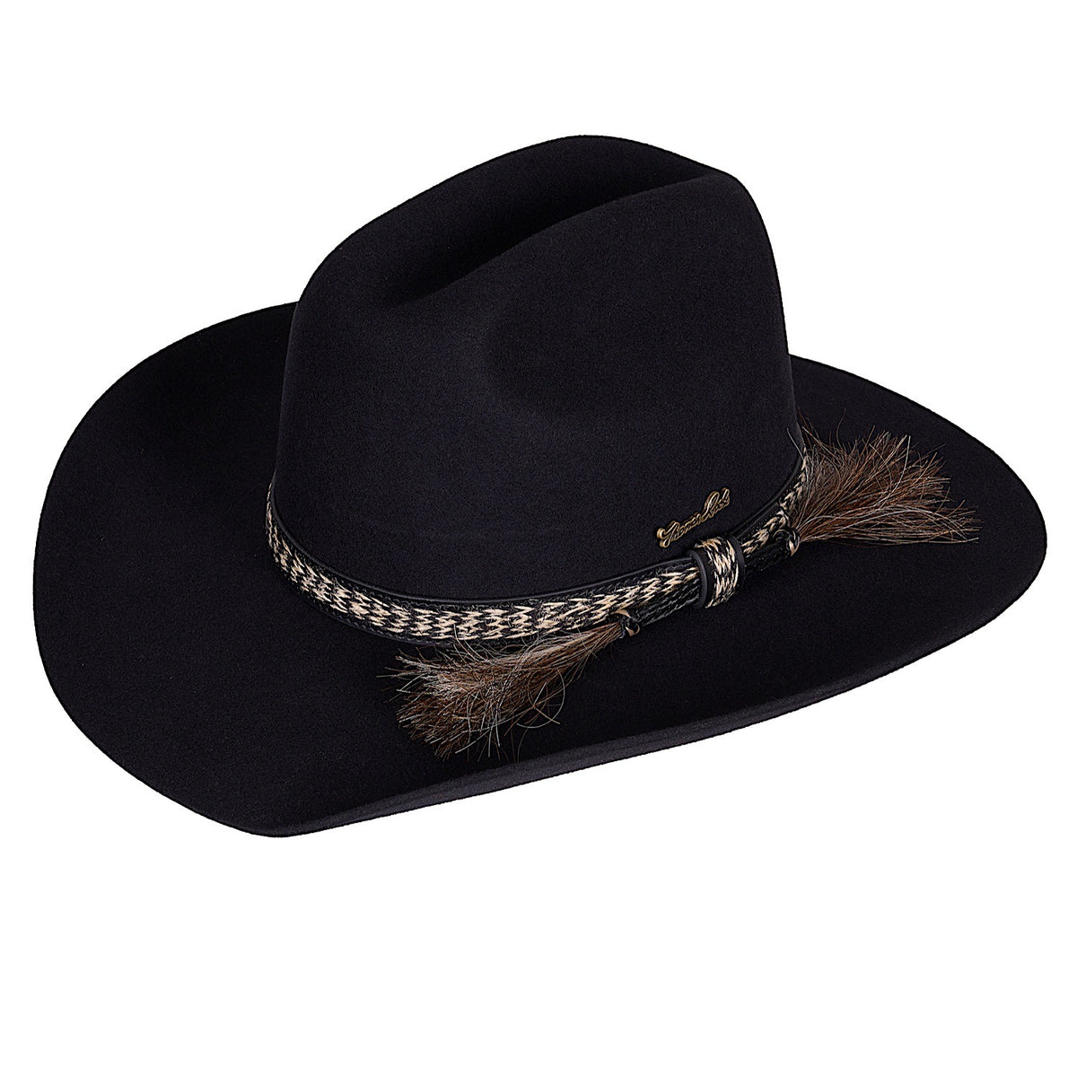 Thomas Cook Kelly Australian Wool Felt Hat - Black