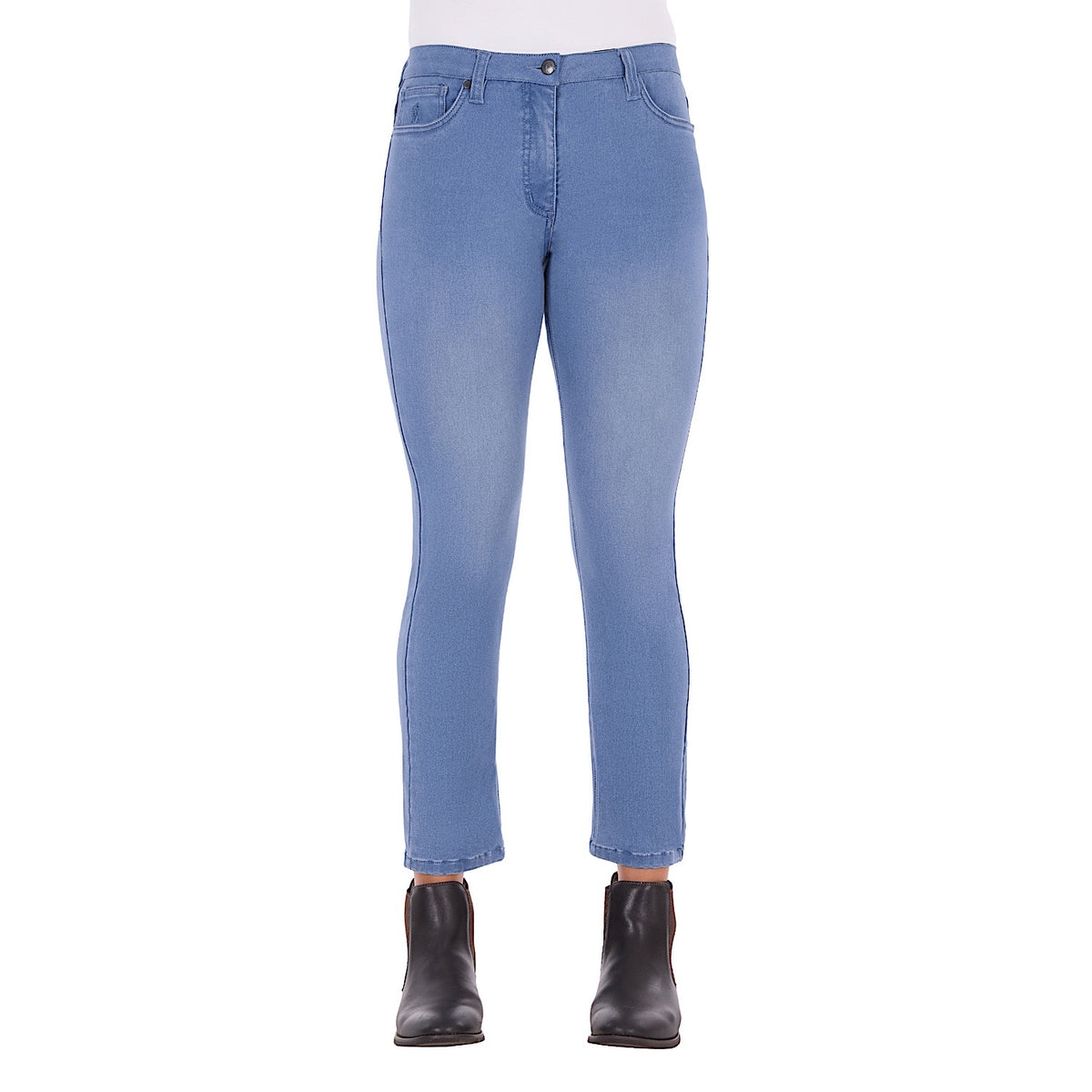 Thomas Cook Women's Suzie Slimmer Leg Jean - Light Wash