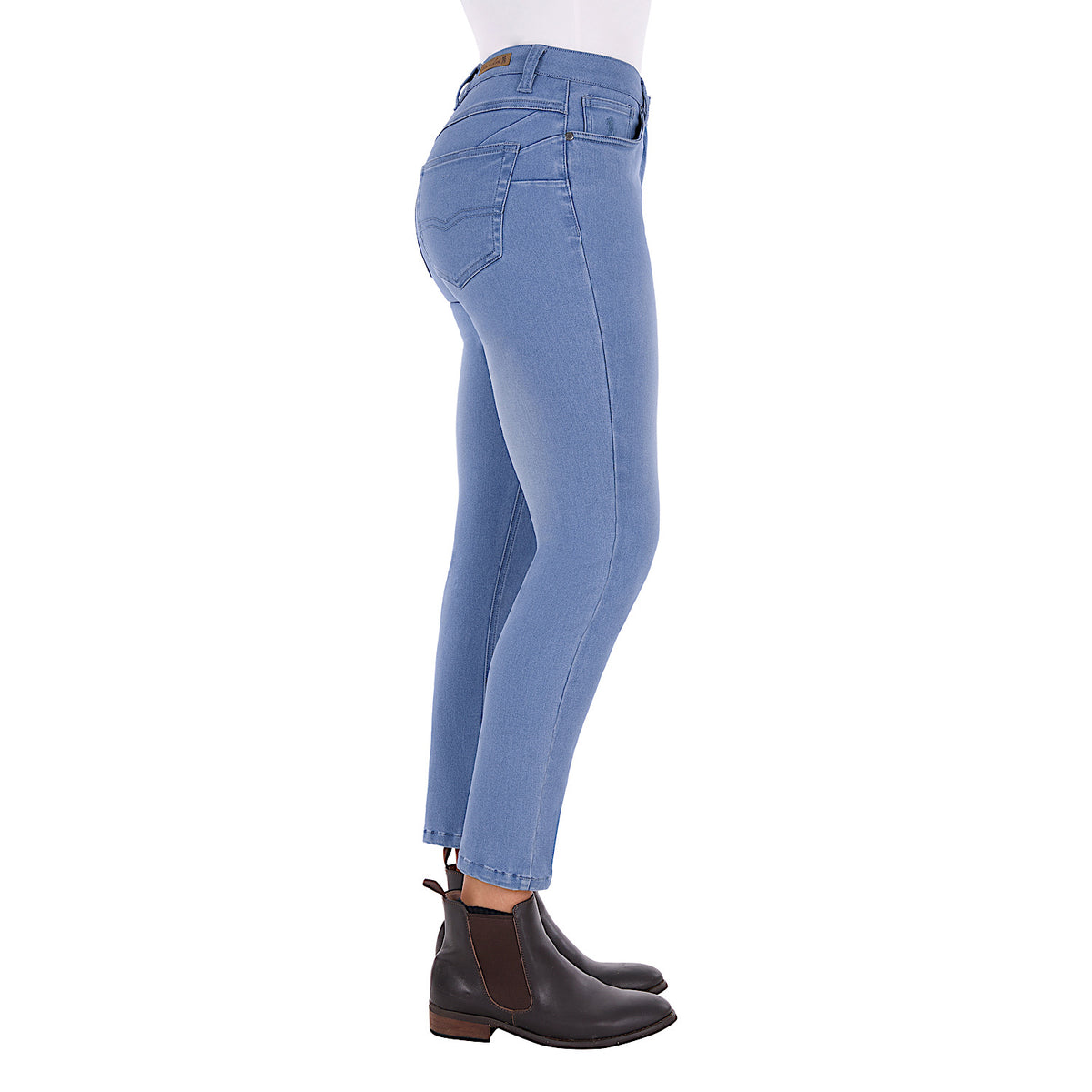 Thomas Cook Women's Suzie Slimmer Leg Jean - Light Wash