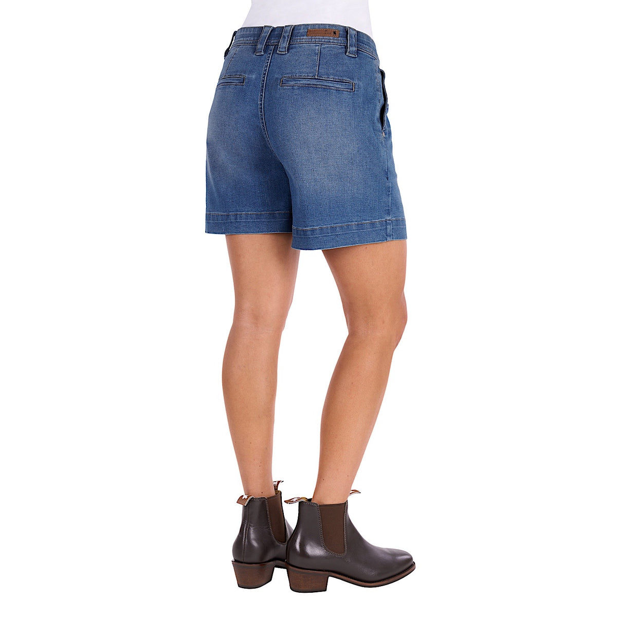 Thomas Cook Women's Annie Denim Short - Mid Wash