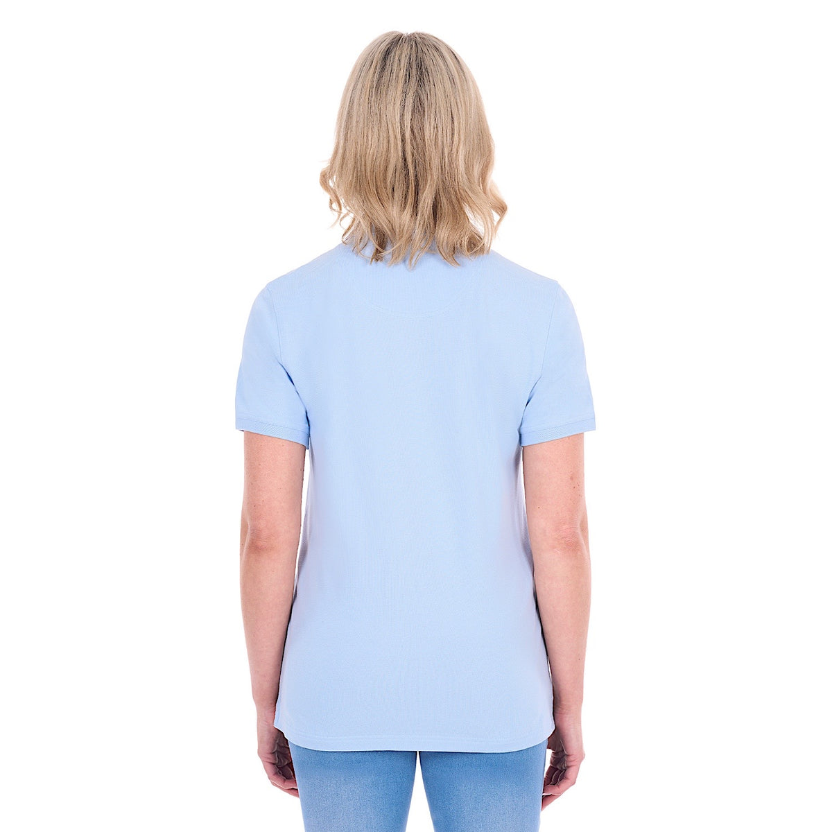 Thomas Cook Women's Classic Stretch Polo - Pale Blue