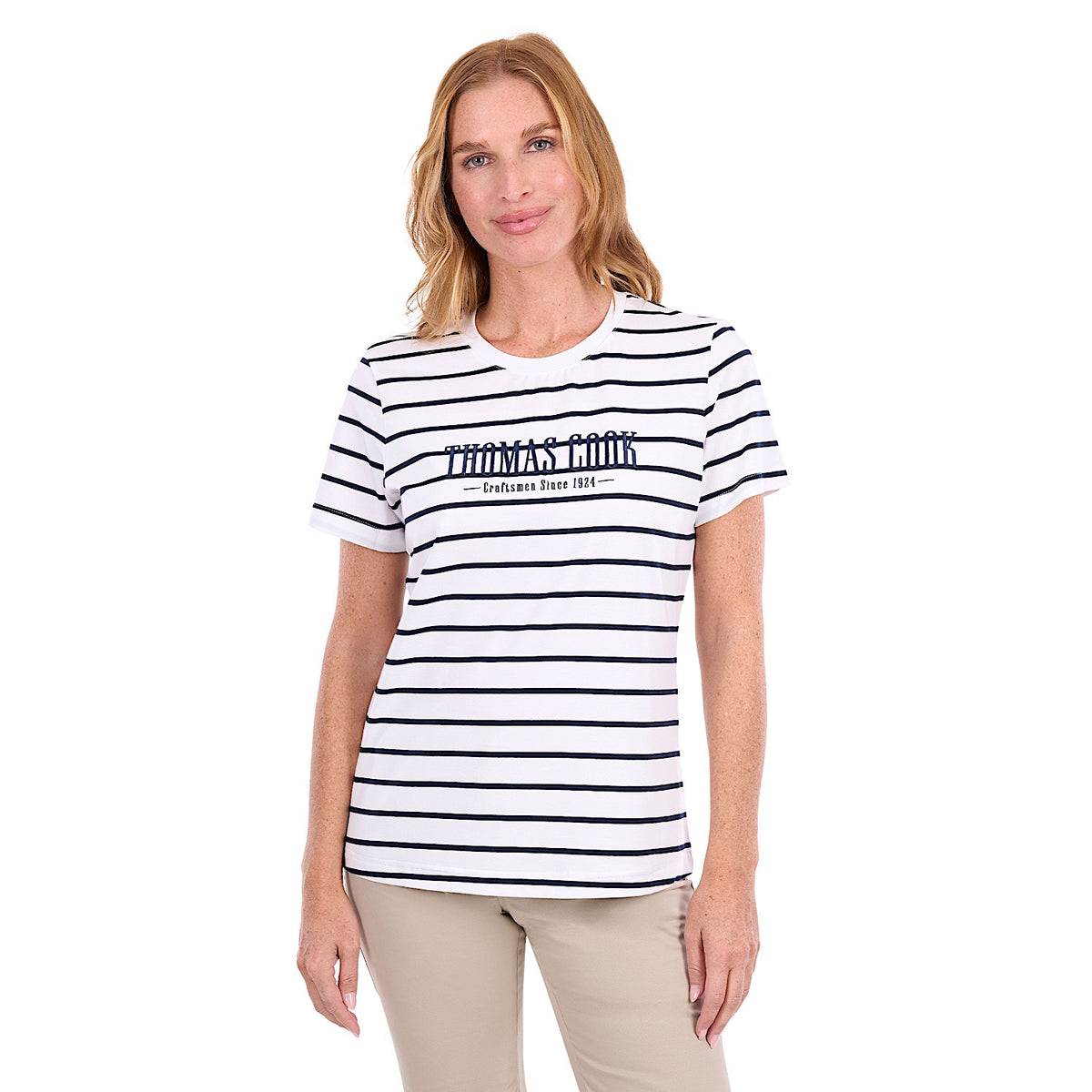 Thomas Cook Women's Wilma Tee - Navy/White