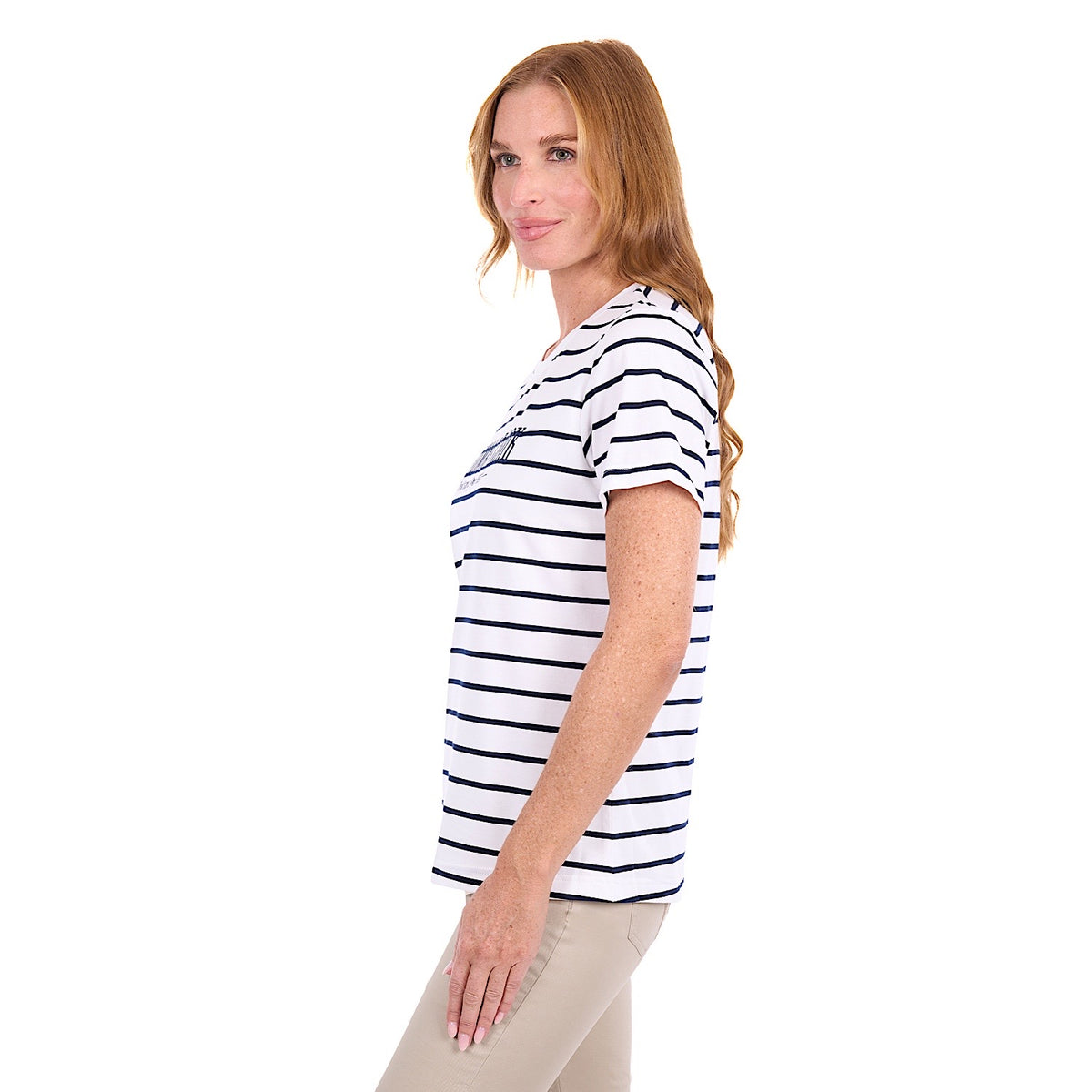 Thomas Cook Women's Wilma Tee - Navy/White