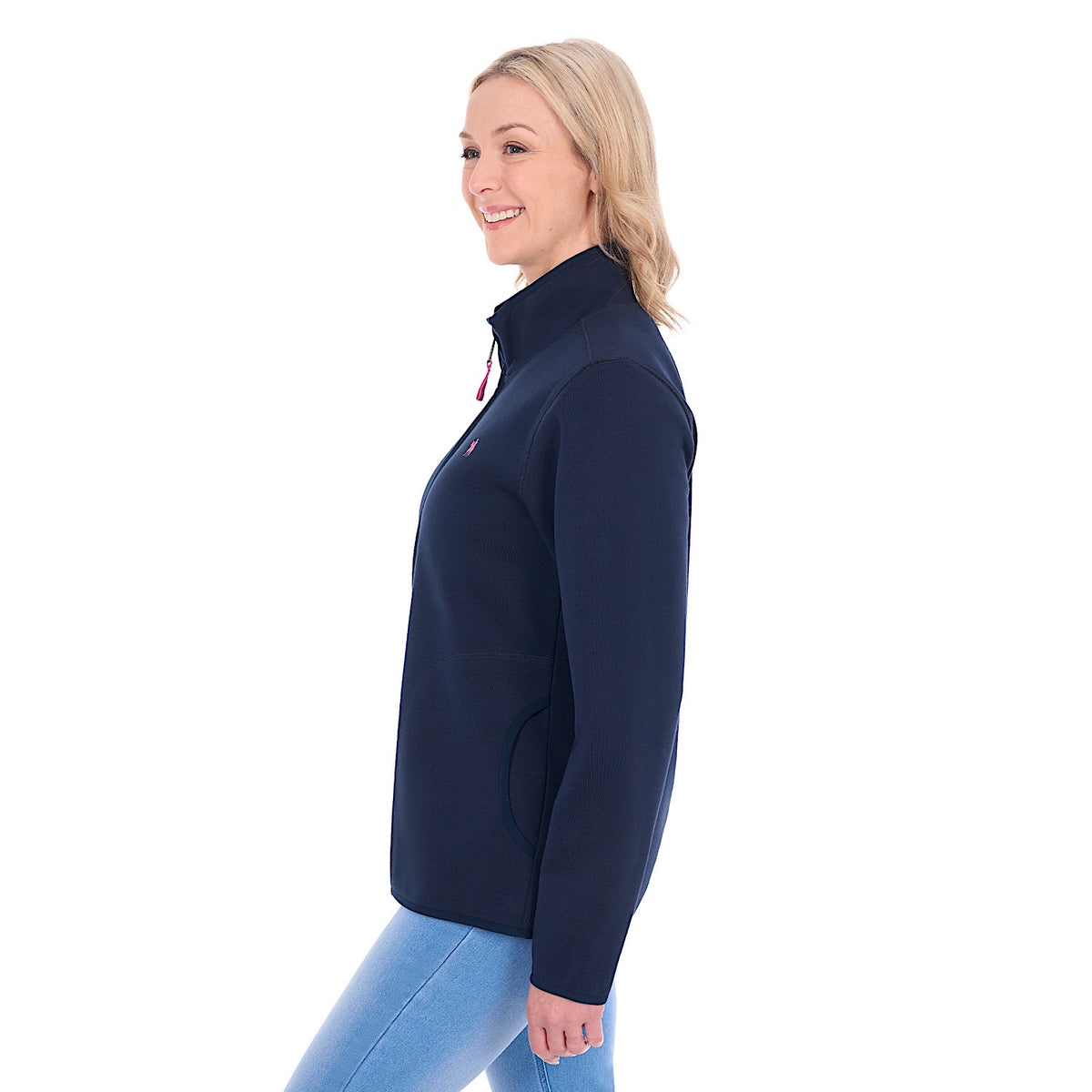 Thomas Cook Women's Zip Thru Fleece Jacket - Navy