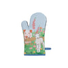 Thomas Cook Oven Mitt & Pot Holder Set - Light Blue (Farm Friends)