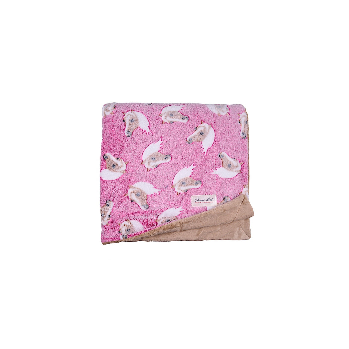 Thomas Cook Horse Snuggle Rug - Pink