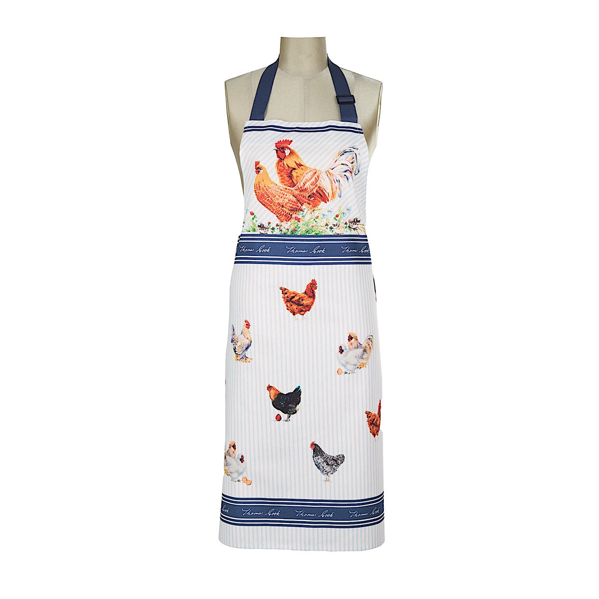 Thomas Cook Apron - Navy/White