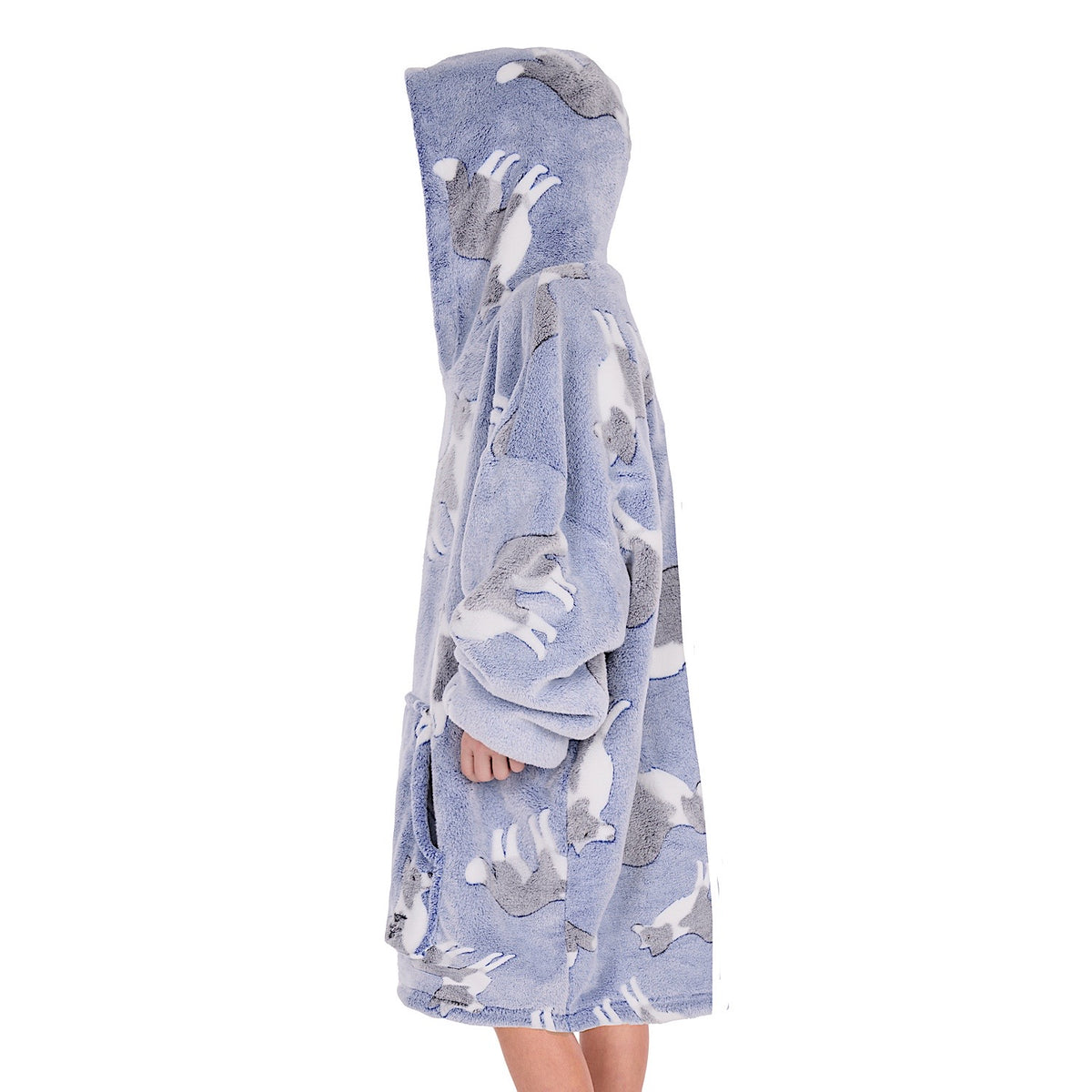 Thomas Cook Kid's Dog Snuggle Hoodie - Blue