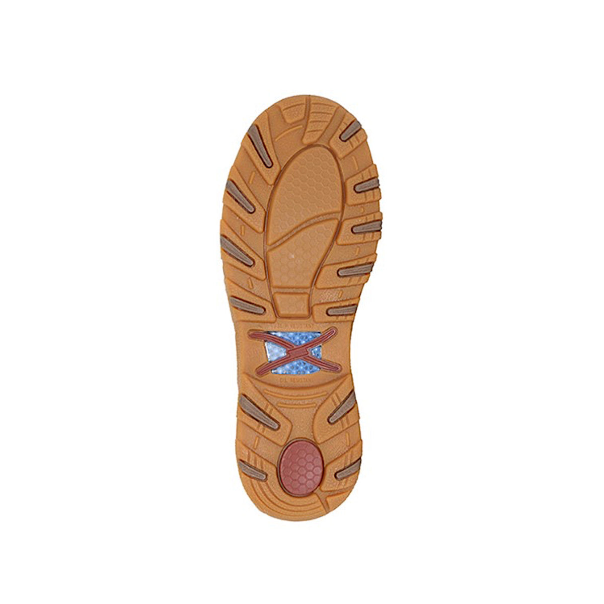 Twisted X Women’s Tooled Cellstretch Mocs Slip On - Brown