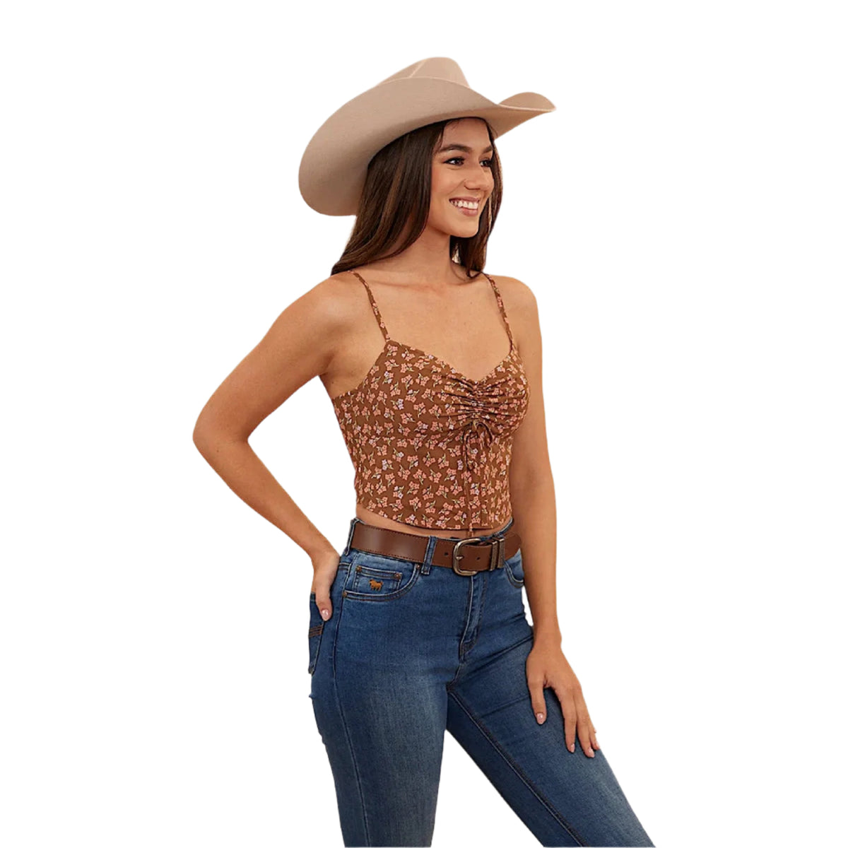 Ringers Western Women’s Posie Cami Top - Toffee