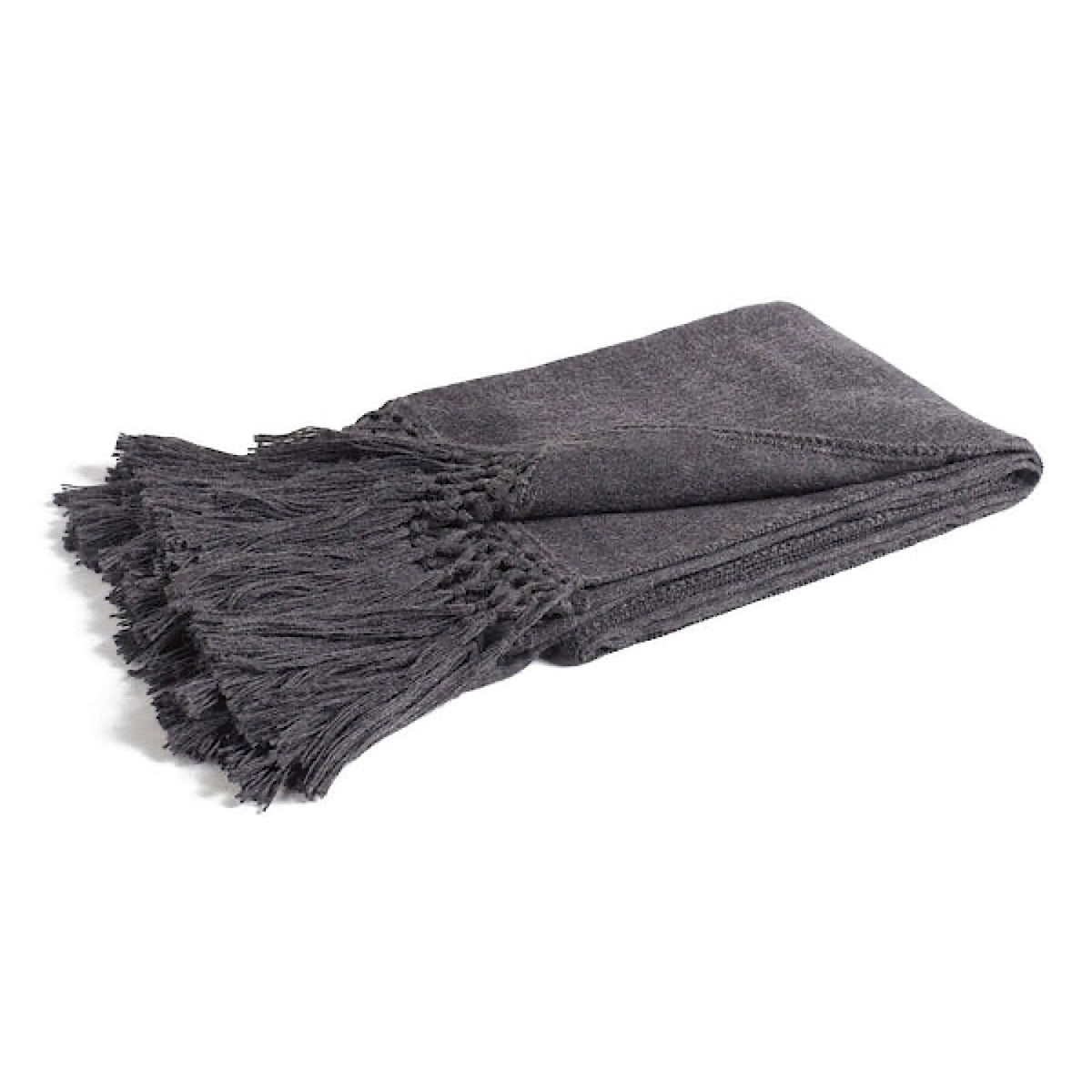 Huxford Grove Alpaca Cool Throw - Charcoal