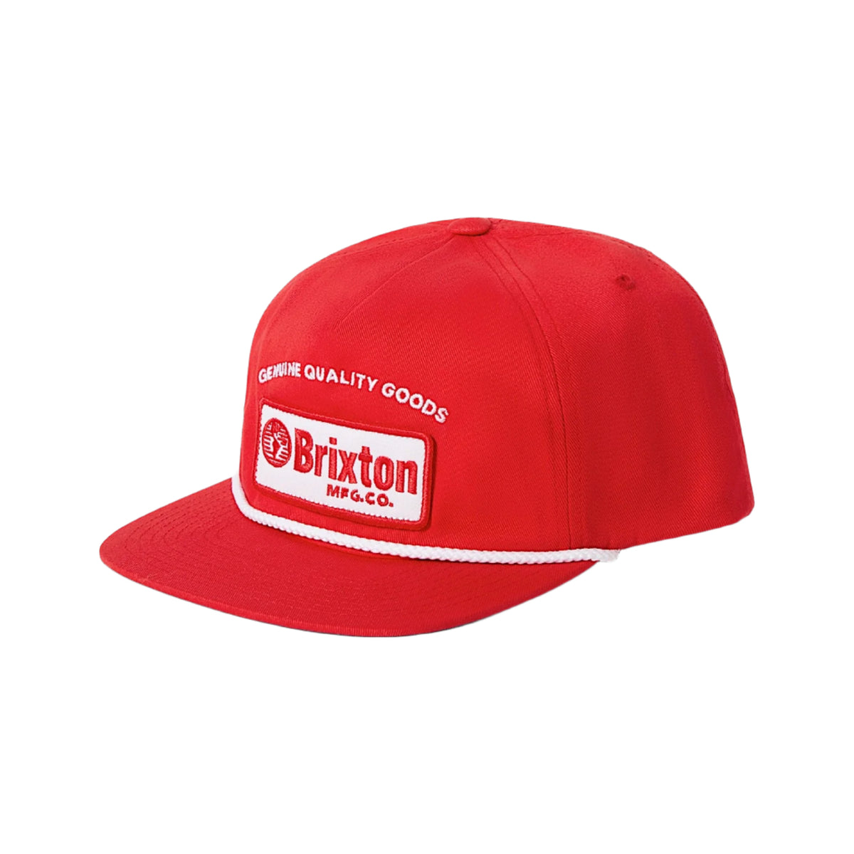 Brixton Tradesman Mid Profile Snapback Cap - Adrenaline Rush