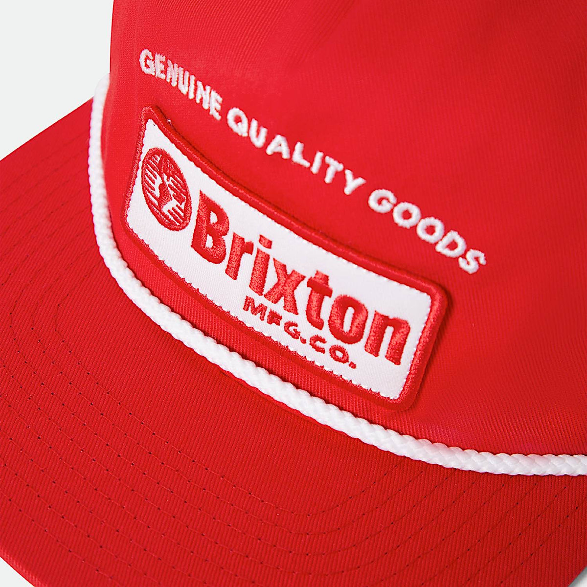 Brixton Tradesman Mid Profile Snapback Cap - Adrenaline Rush