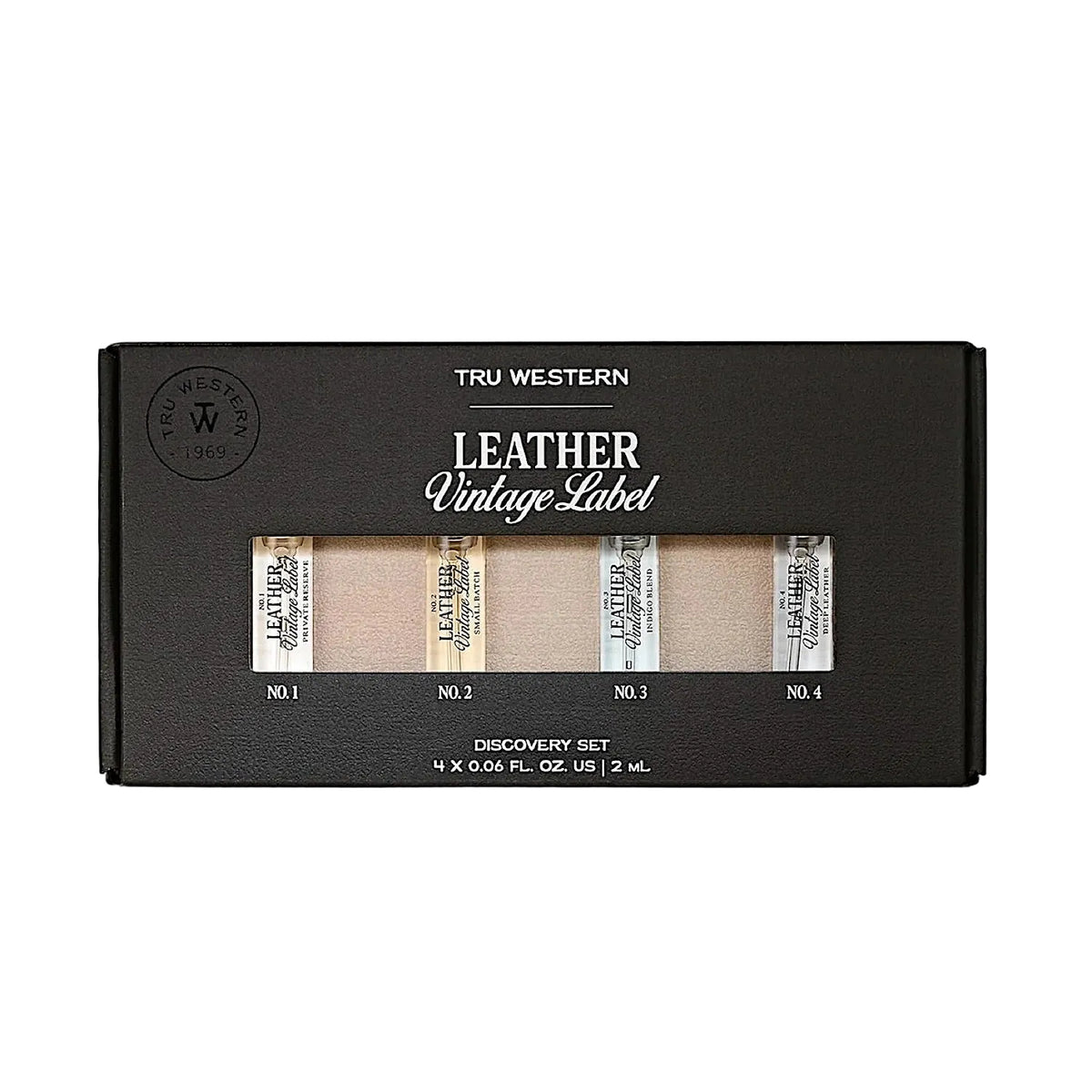 Tru Western Men's Leather Vintage Label Discovery Set - #1, #2, #3, #4