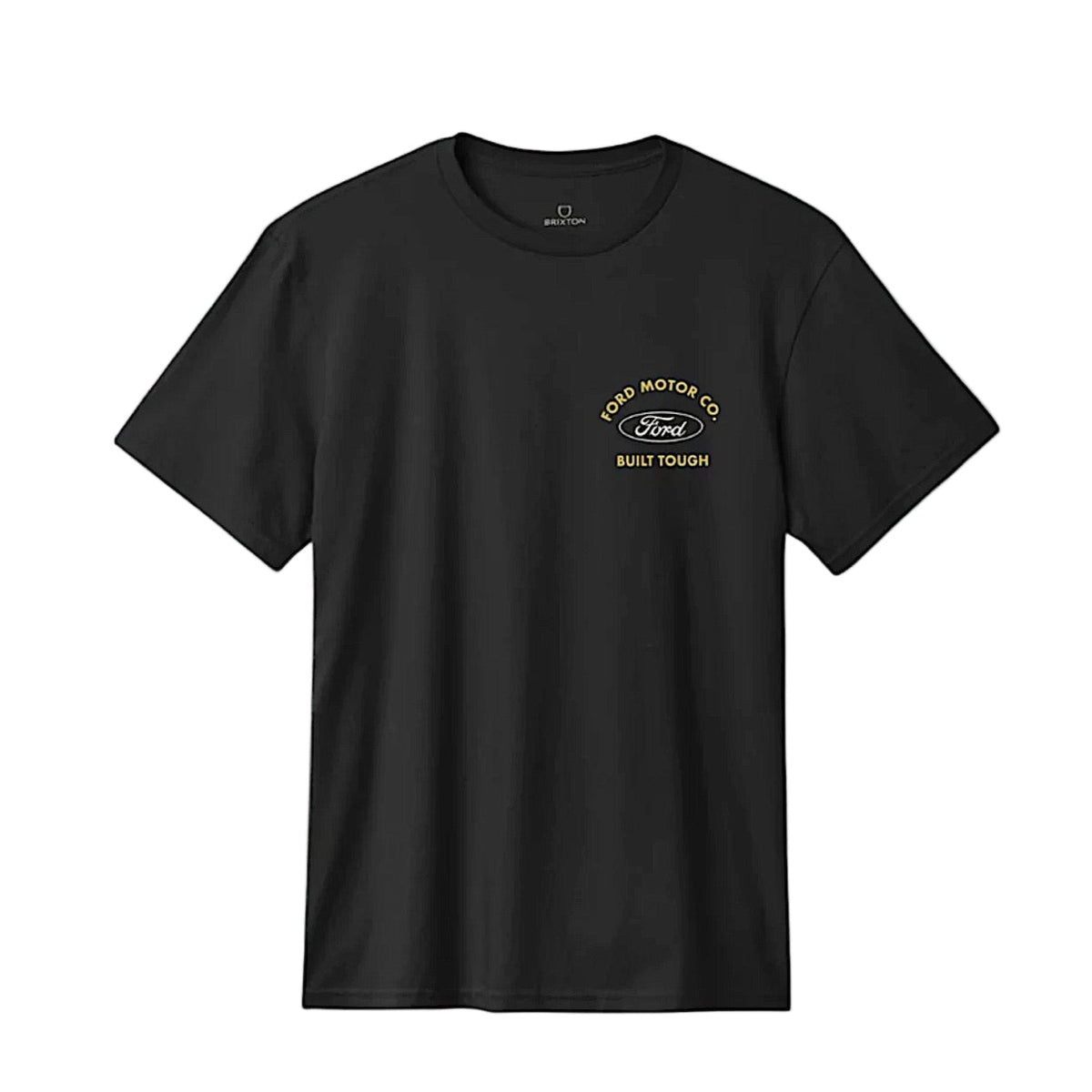 Brixton Men’s Ford Built Tough T Shirt Burnt Rubber