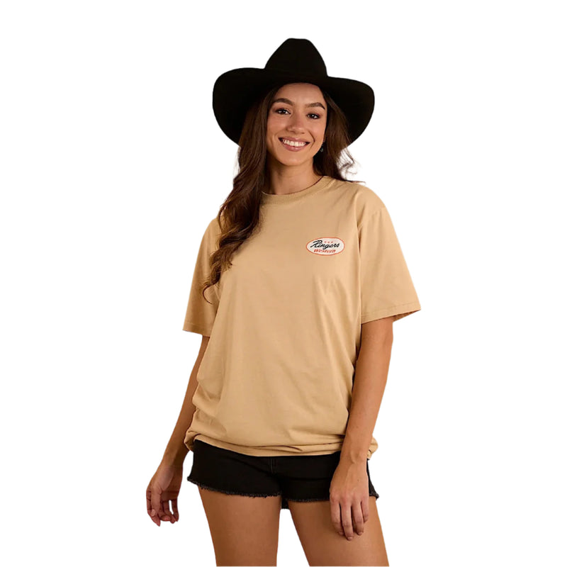 Ringers Western Unisex Up North T-Shirt - Dark Sand