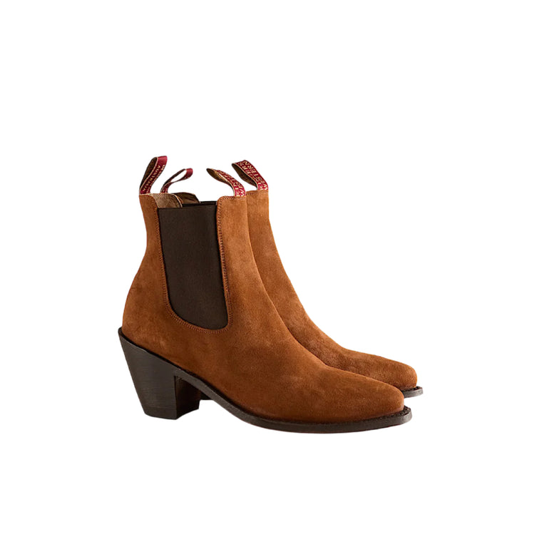 Ringers Western Women's Acacia Boot - Tan Suede