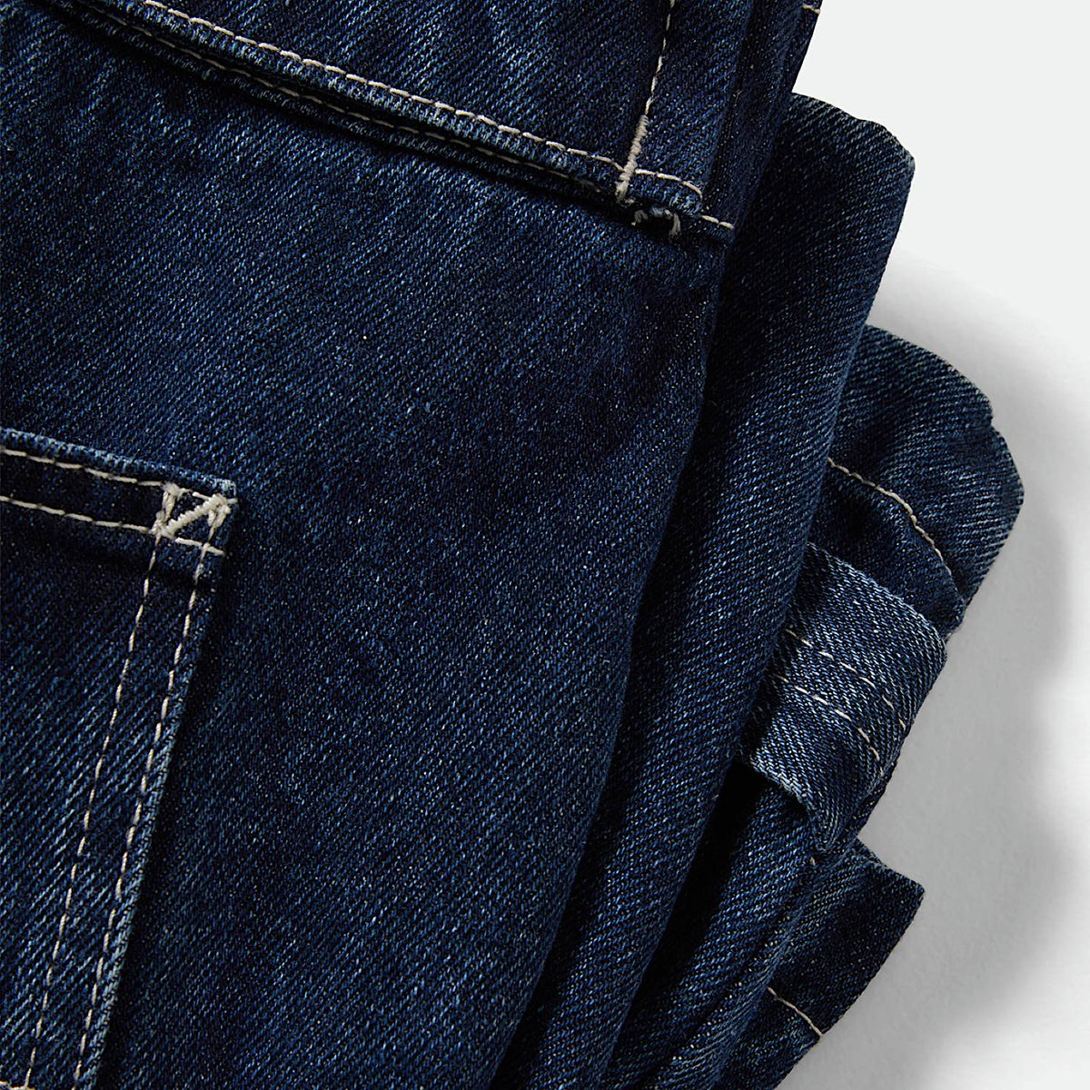 Brixton Women’s Wrap Skort - Rinse Denim