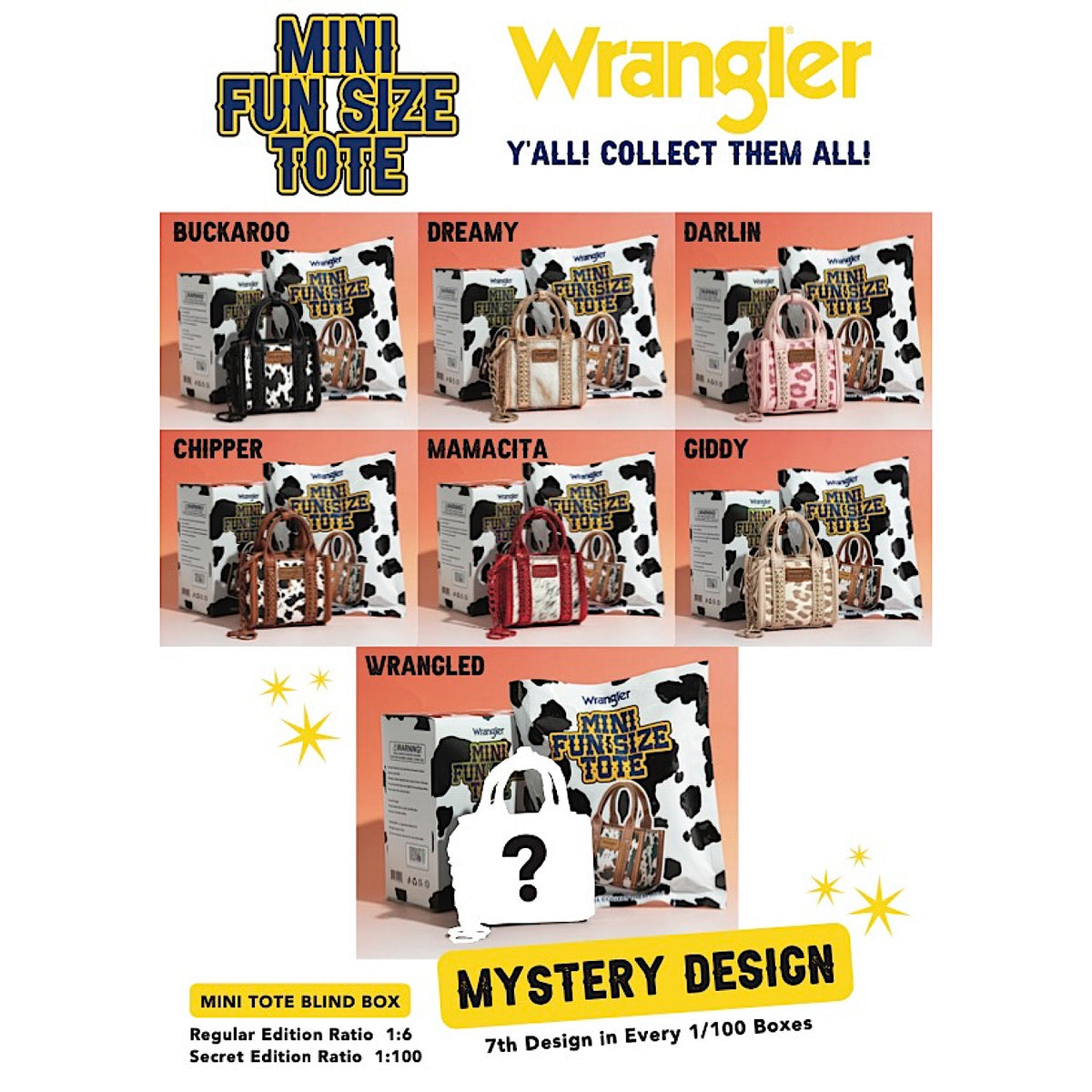 Wrangler Fun Size Tote Bag - Key Ring