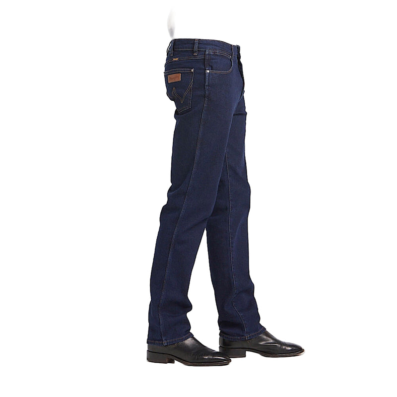 Wrangler Mens Classic Straight Leg Jean - Original Rinse Indigo