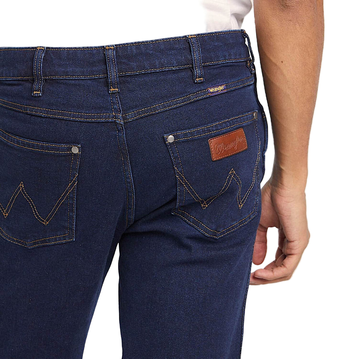 Wrangler Mens Classic Straight Leg Jean - Original Rinse Indigo