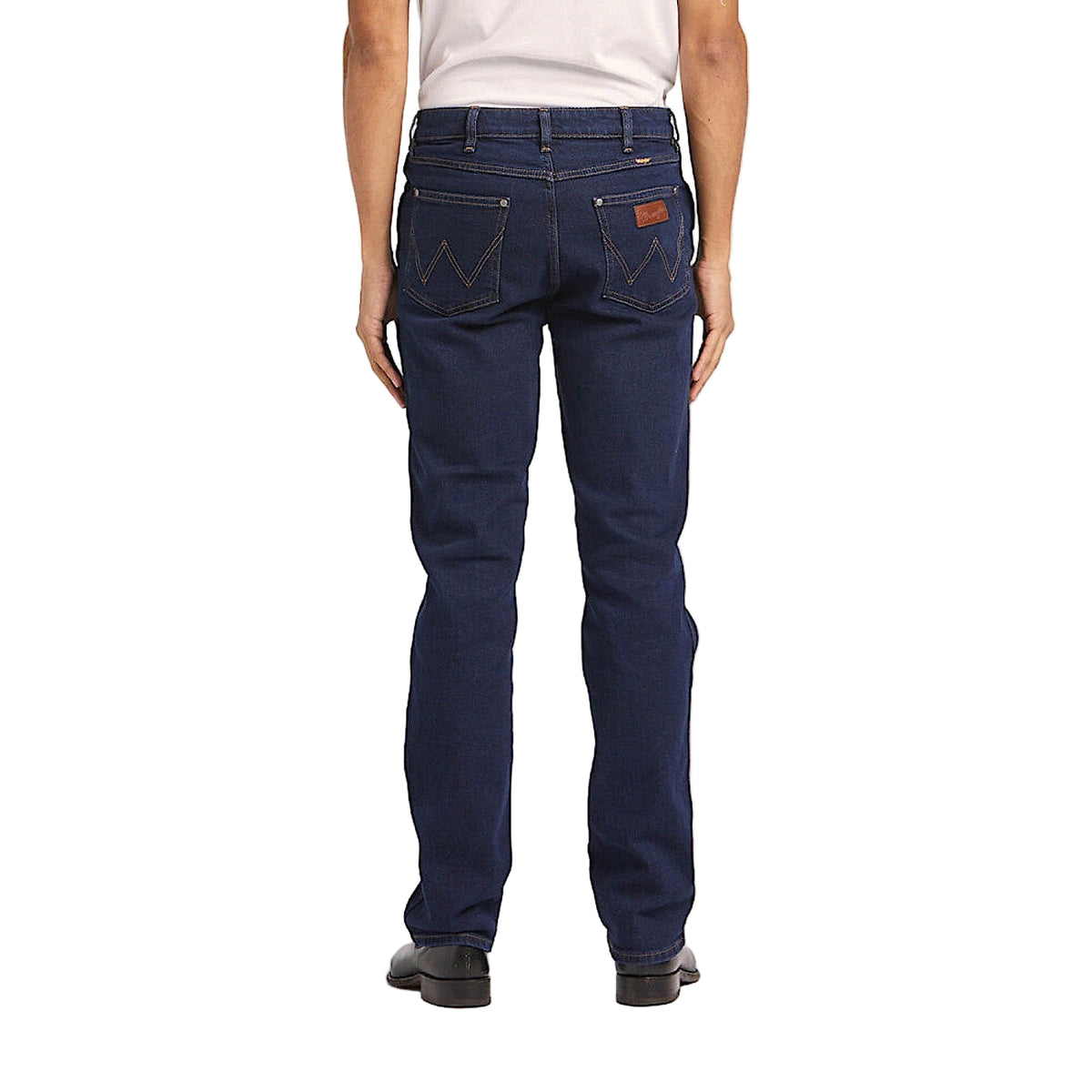 Wrangler Mens Classic Straight Leg Jean - Original Rinse Indigo