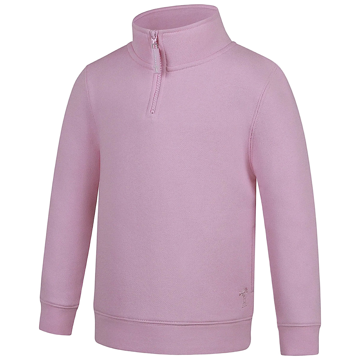 Pilbara Kid's Closed Front Zipper Fleece Pullover - Pirouette