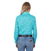 Wrangler Women's Gabby Shirt Aqua