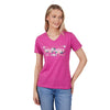 Wrangler Women's Alice Tee Pink Marle