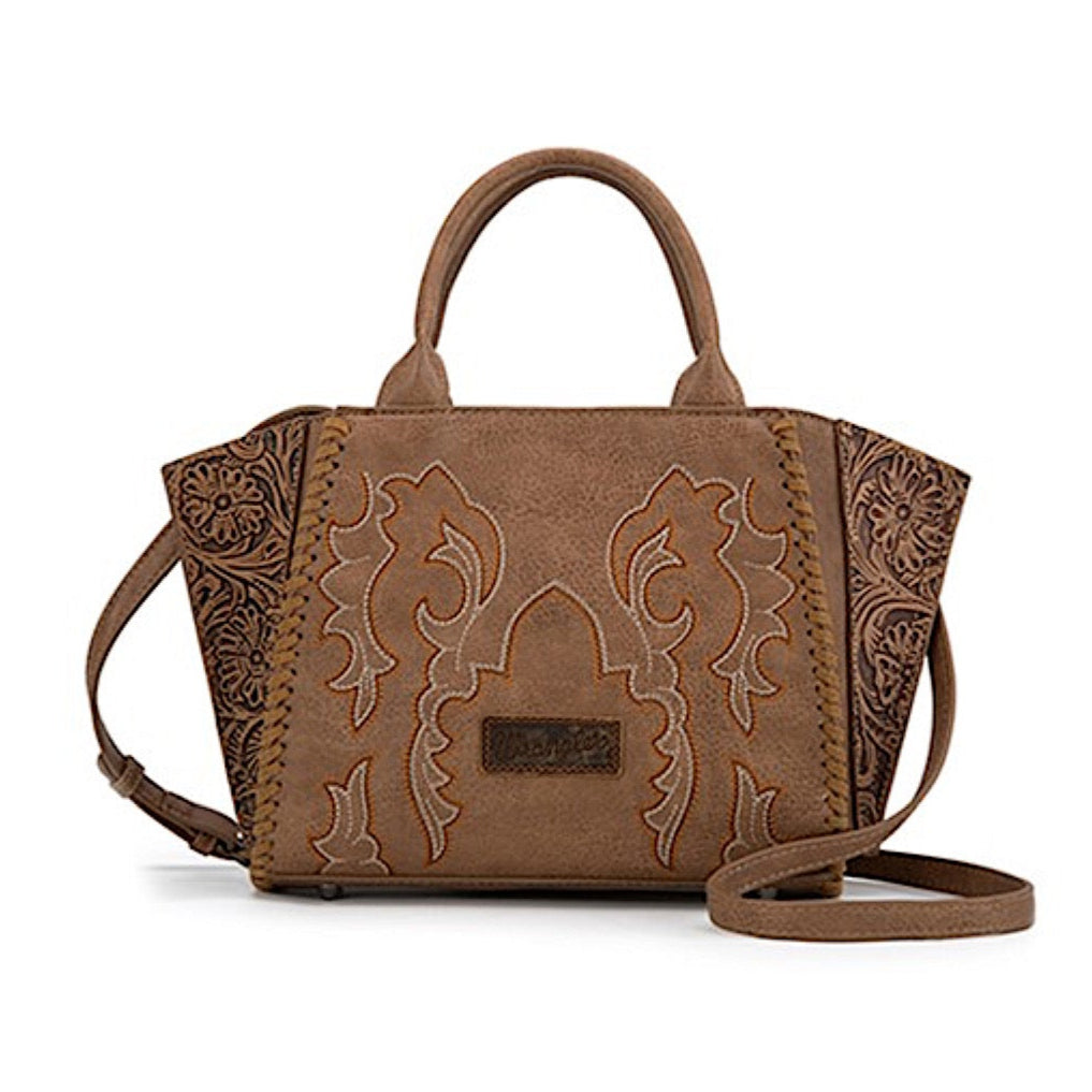 Wrangler Women's Embroidered Tote Bag - Camel