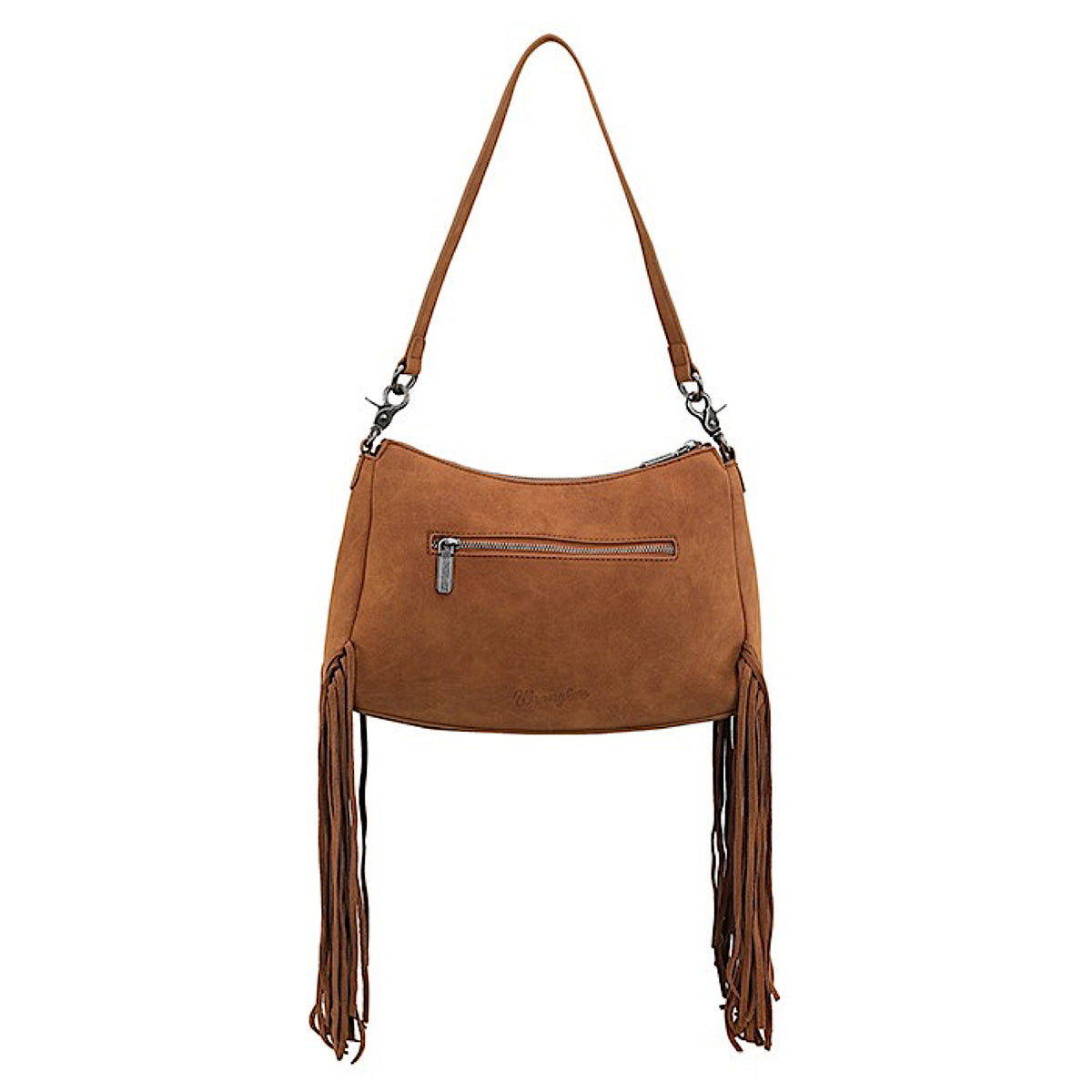 Wrangler Feature Buckle Shoulder Bag - Tan