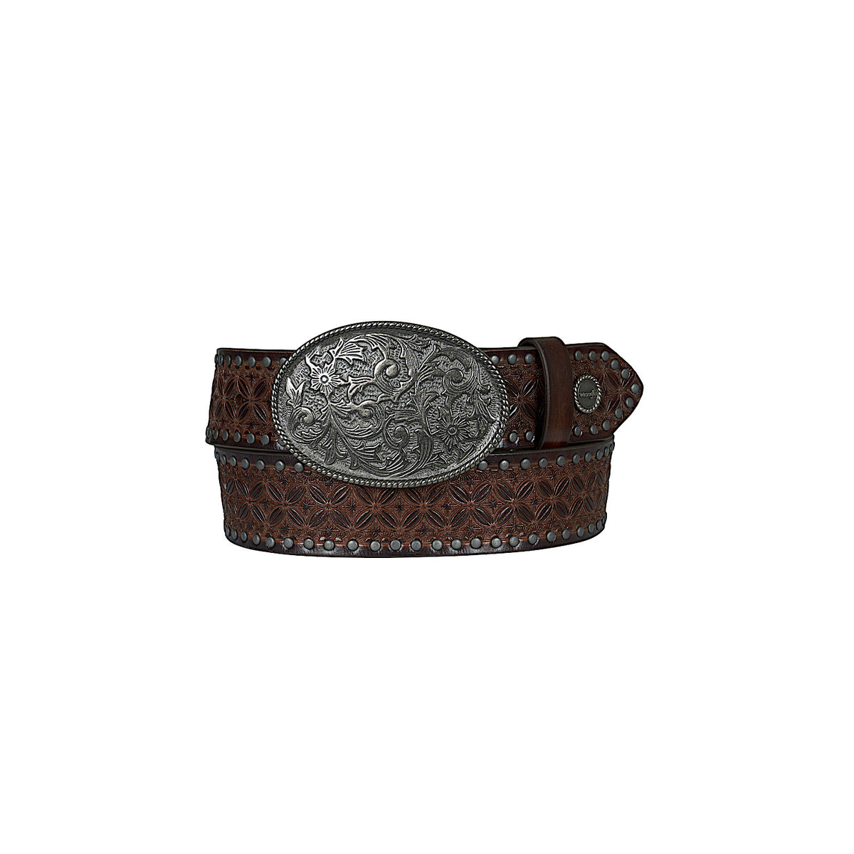 Wrangler Drew Belt - Dark Tan