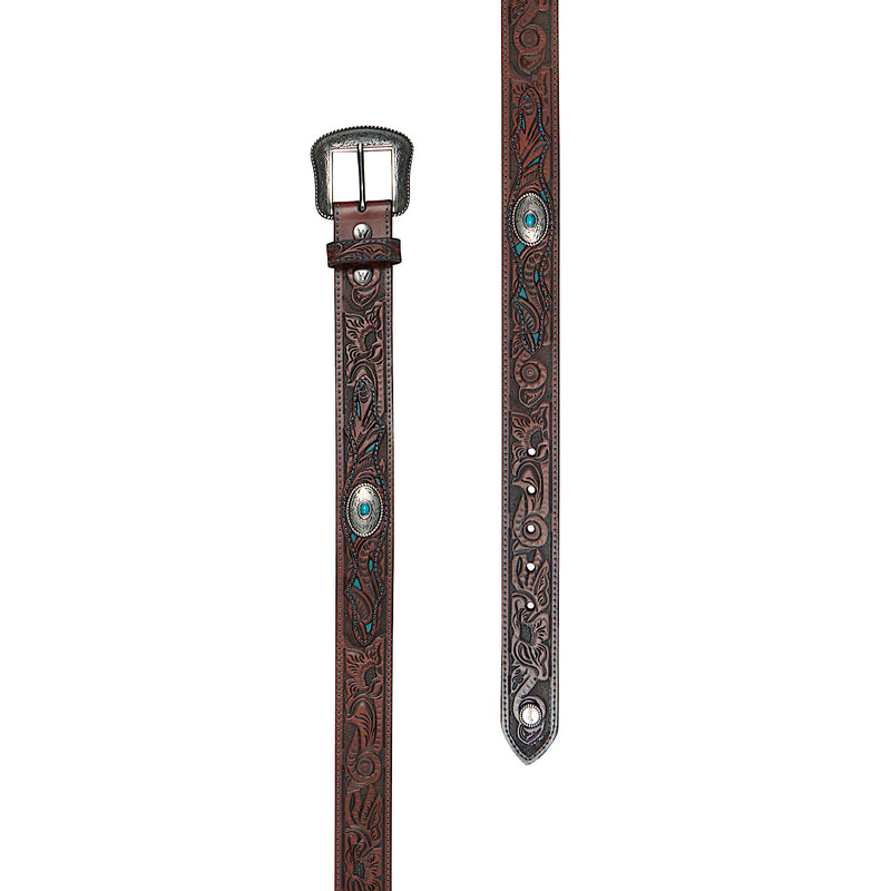 Wrangler Drew Belt - Dark Tan