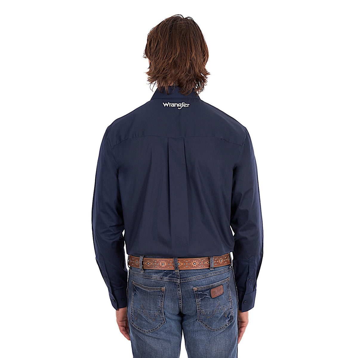 Wrangler Men's Flex Shirt - Navy