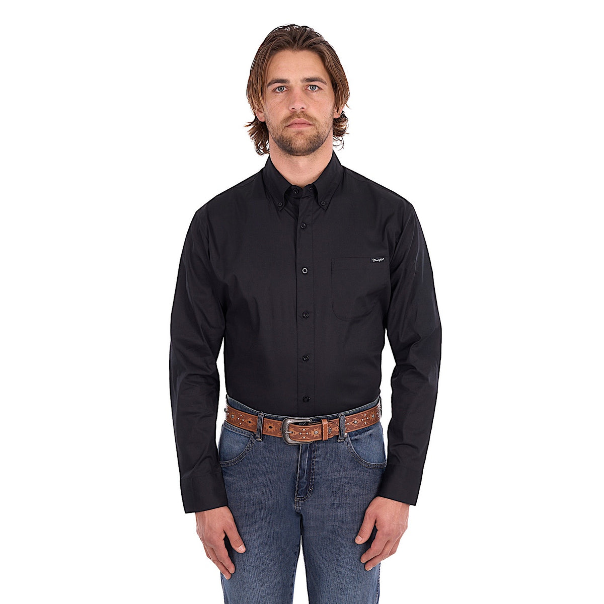Wrangler Men's Flex Shirt - Black