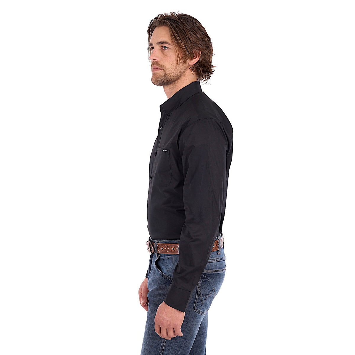 Wrangler Men's Flex Shirt - Black