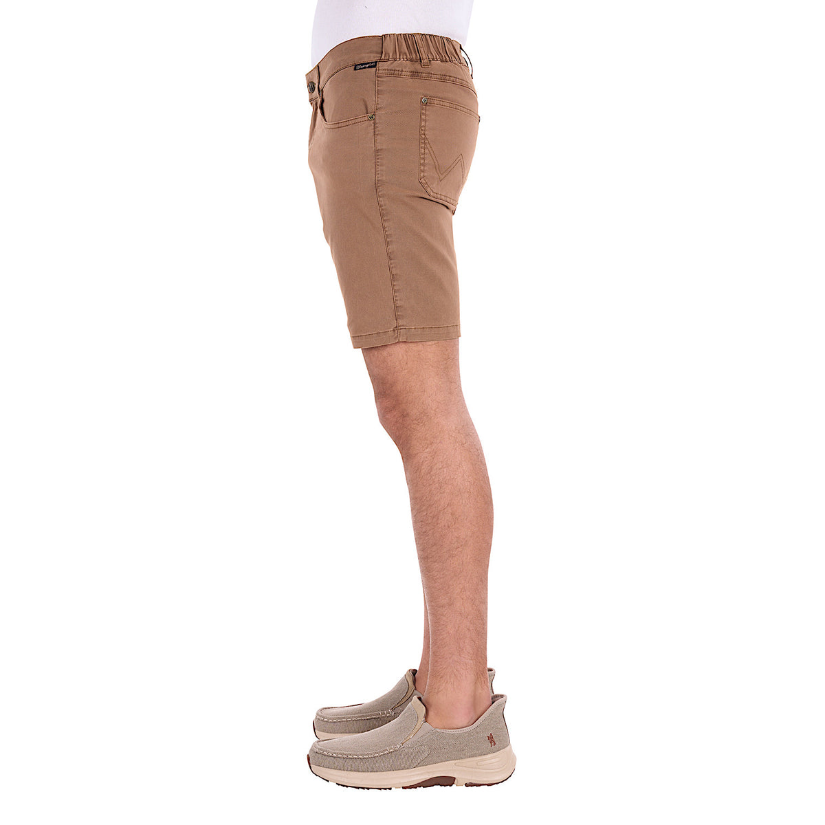 Wrangler Men's Carey 5 Pocket Short - Camel