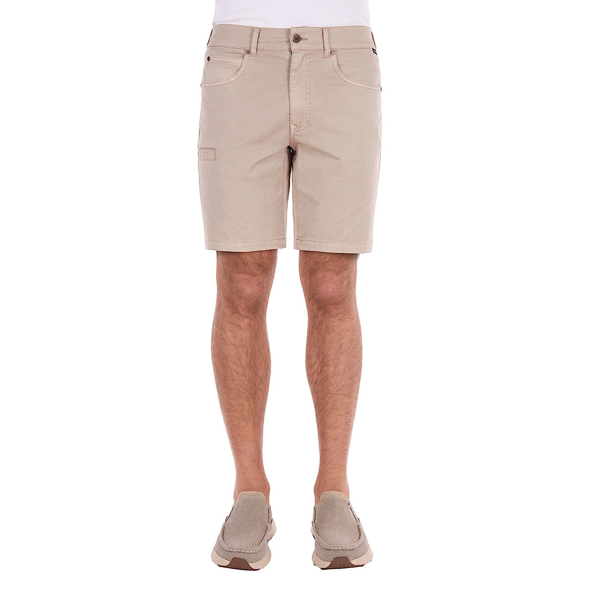 Wrangler Men's Carey 5 Pocket Short - Sand