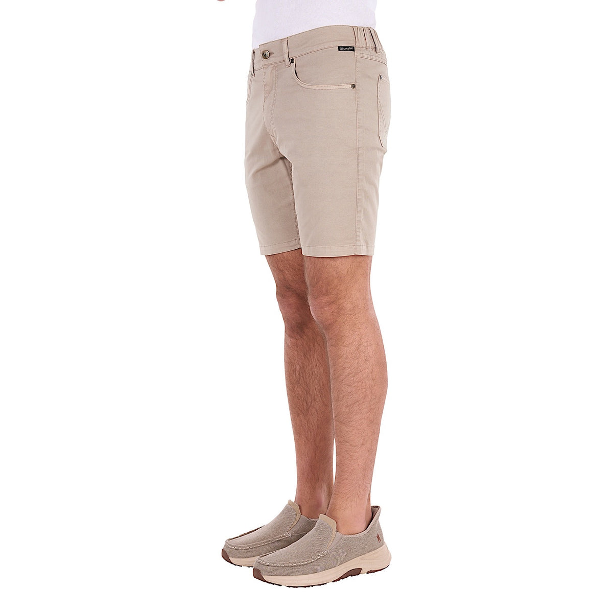 Wrangler Men's Carey 5 Pocket Short - Sand