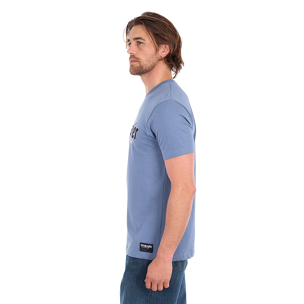 Wrangler Men's John Tee - Storm Blue