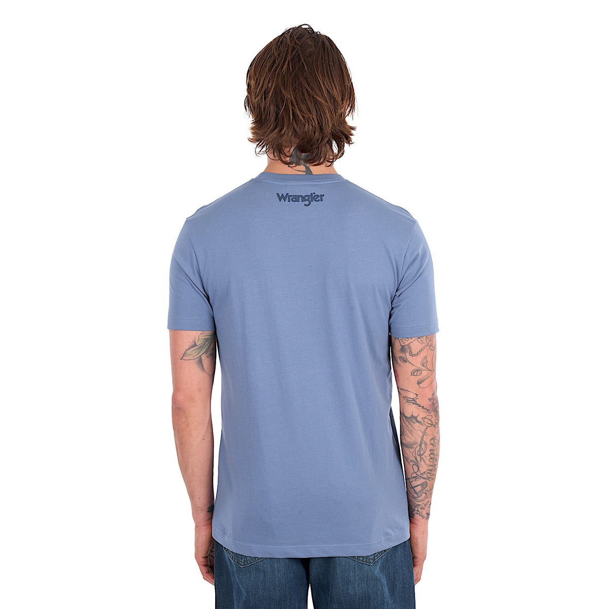 Wrangler Men's John Tee - Storm Blue